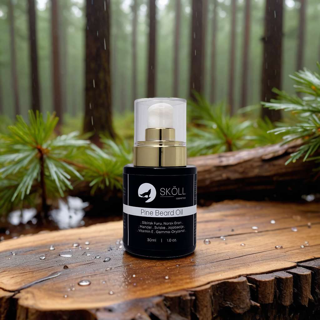 Sköll Cosmetics Pine Beard Oil naturlig skjeggolje